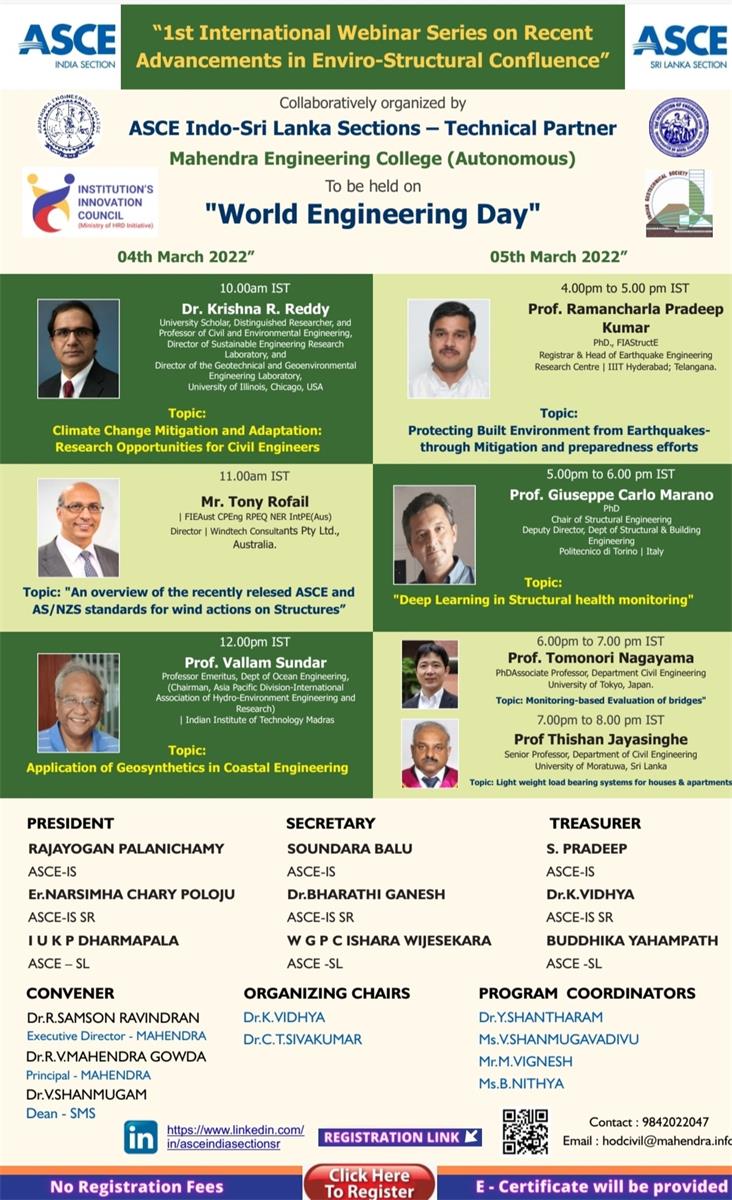 ASCE IS Invitation flier